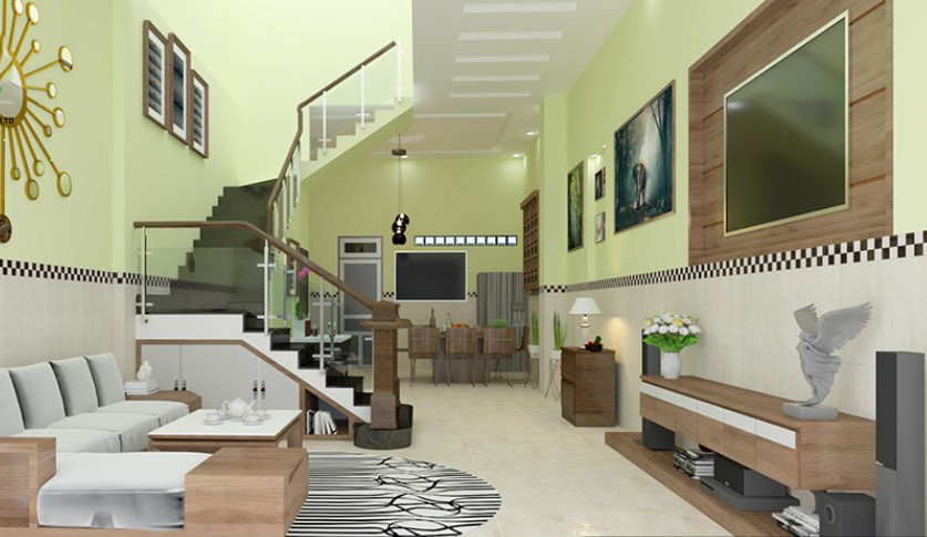 mẫu nhà hiện đại,nhà phố 3 tầng,mẫu nhà phố 3 tầng